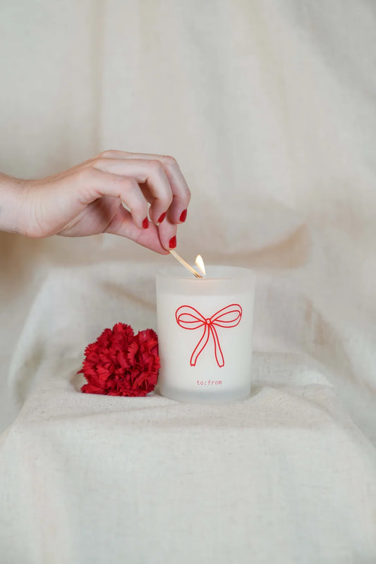 vela de silla (olor melocoton)