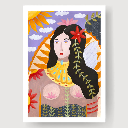 ilustracion diosa