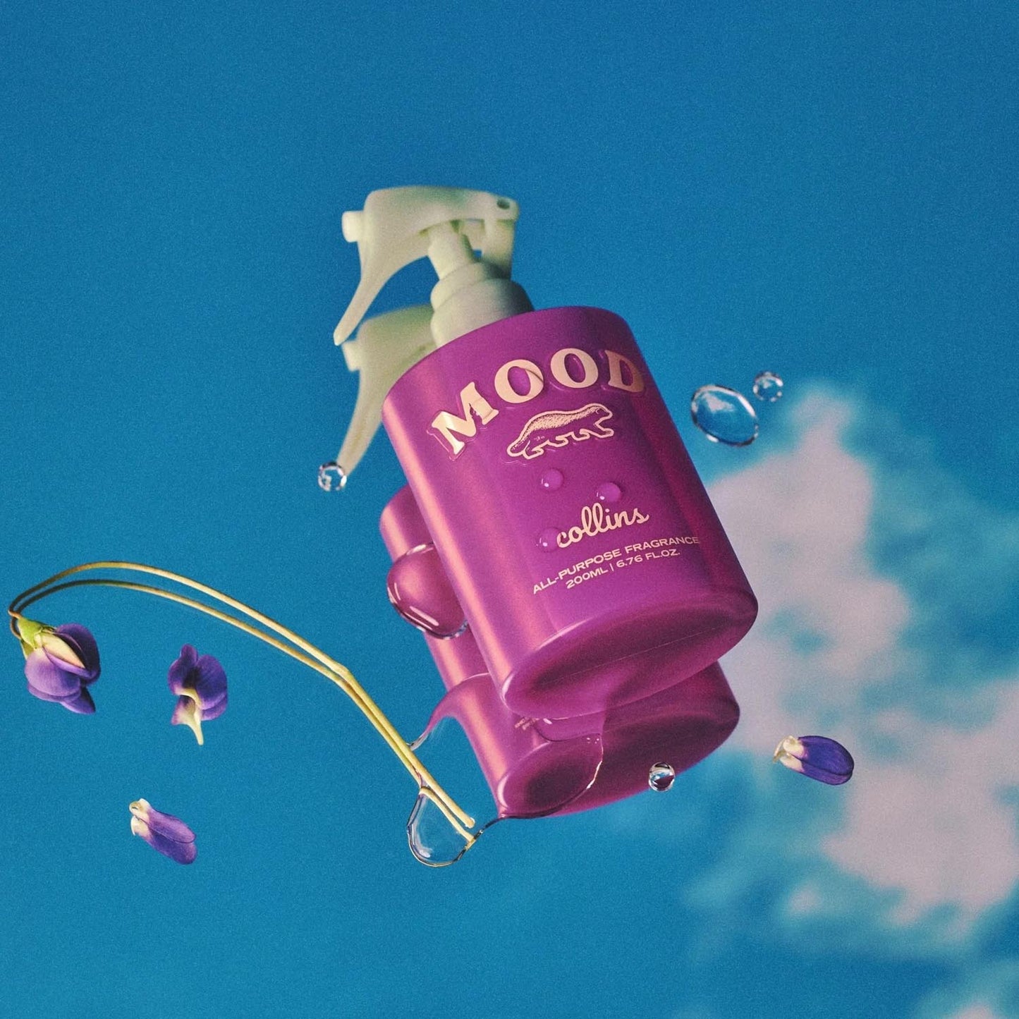 Fragancia de Ambiente Mood Water – French Violet | Leopardo Leopardi