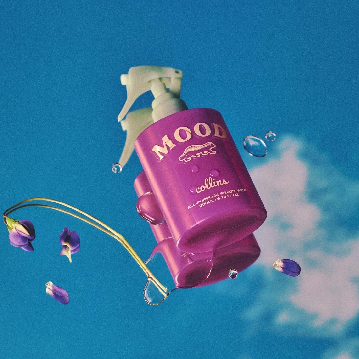 Fragancia de Ambiente Mood Water – French Violet | Leopardo Leopardi