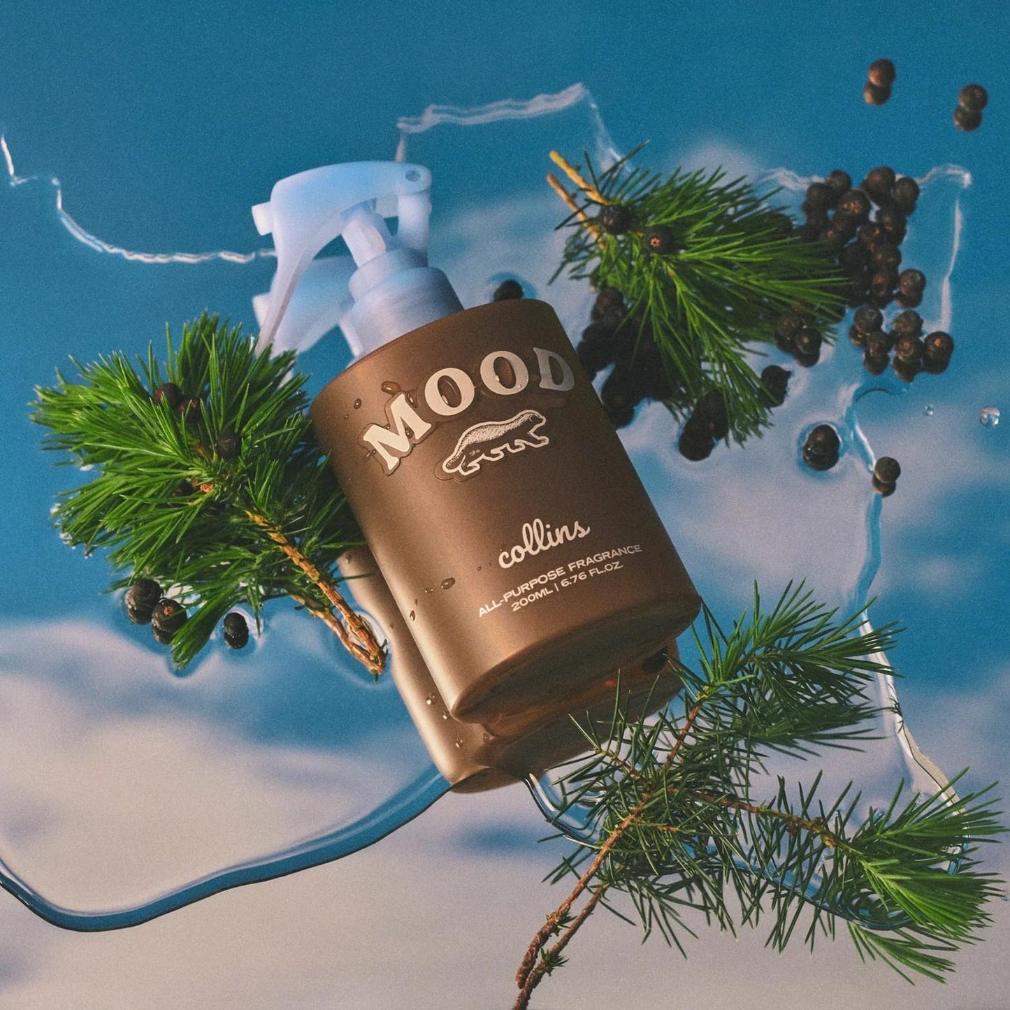 Fragancia de Ambiente Mood Water – Scottish Juniper | Leopardo Leopardi