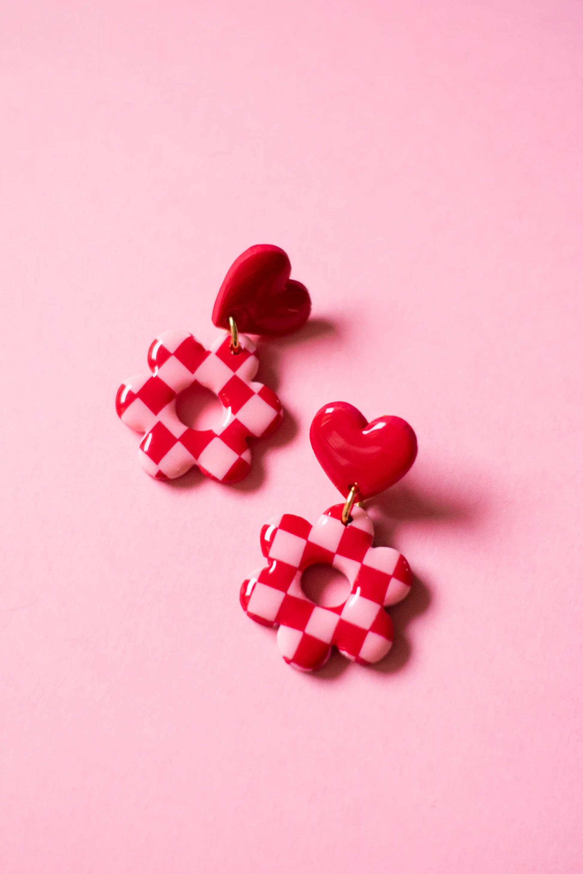 Pendientes Flor Candy rosa – JULIAHACECOSAS | Tienda de diseño Barcelona