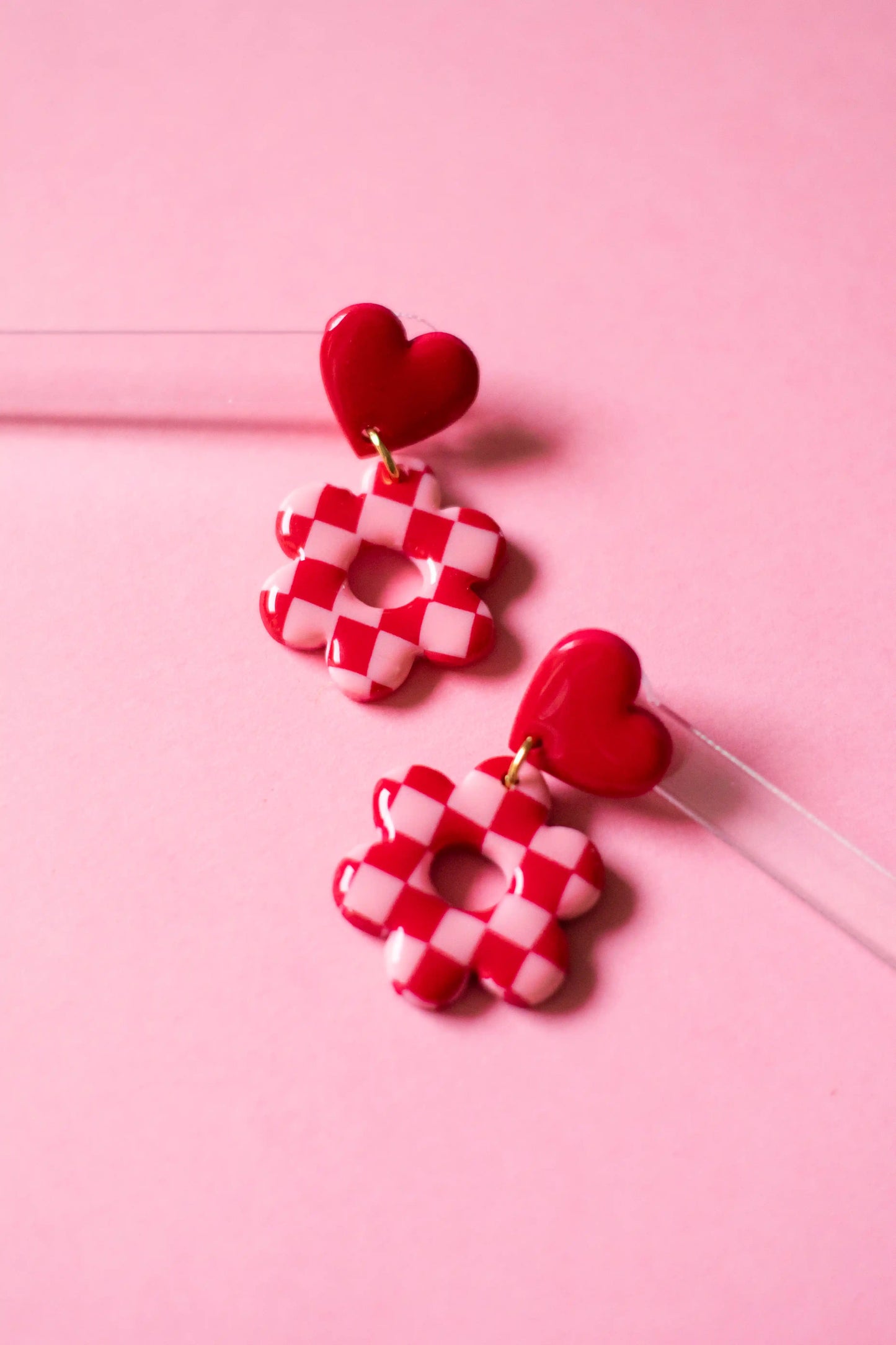 Pendientes Flor Candy rosa – JULIAHACECOSAS | Tienda de diseño Barcelona
