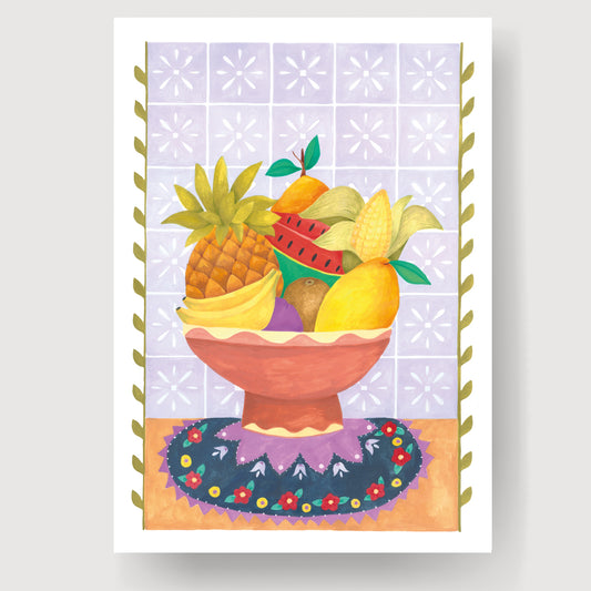 ilustracion frutero tropical
