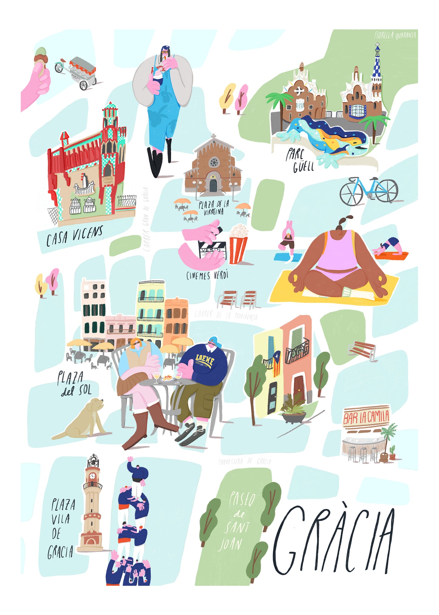 ilustración mapa gracia