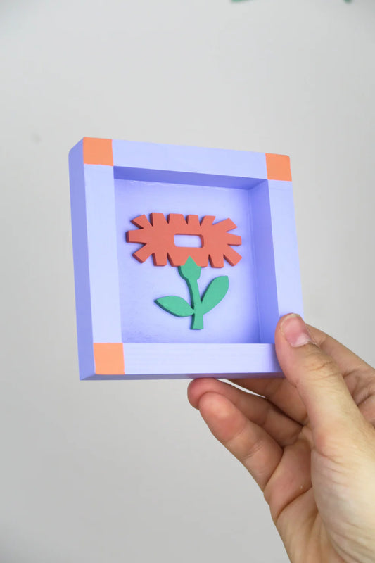 Impressió d'art Una noia al Park Güell