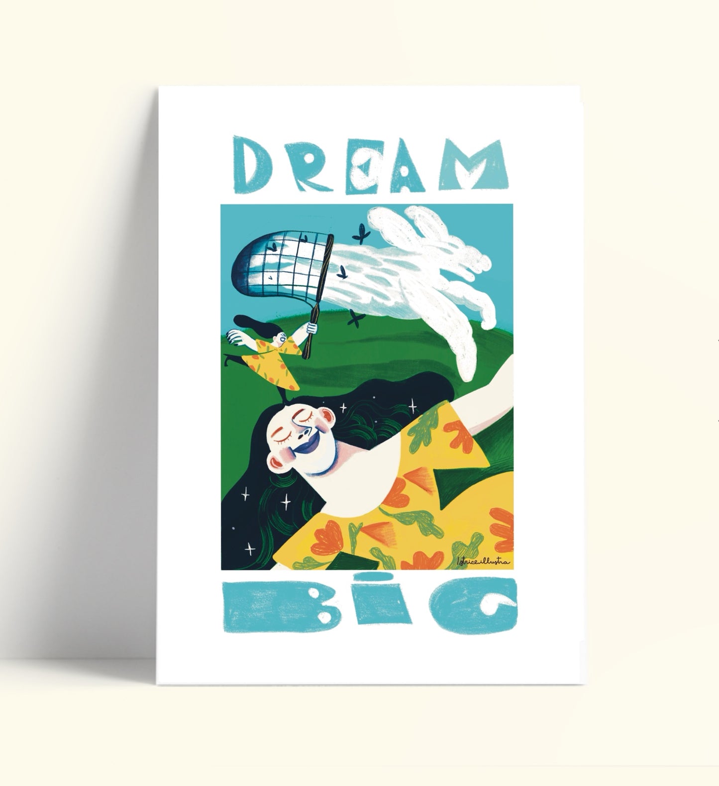night and day illustration