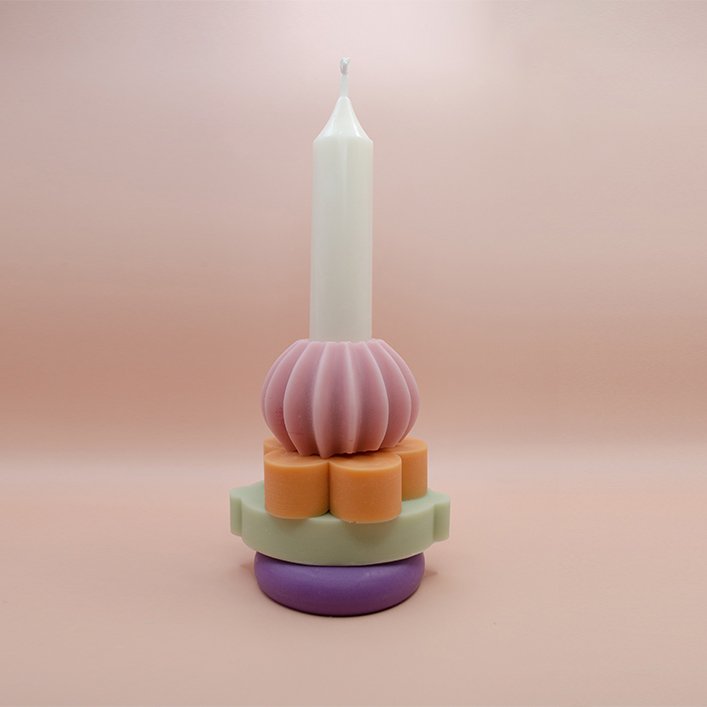 La colorida candle