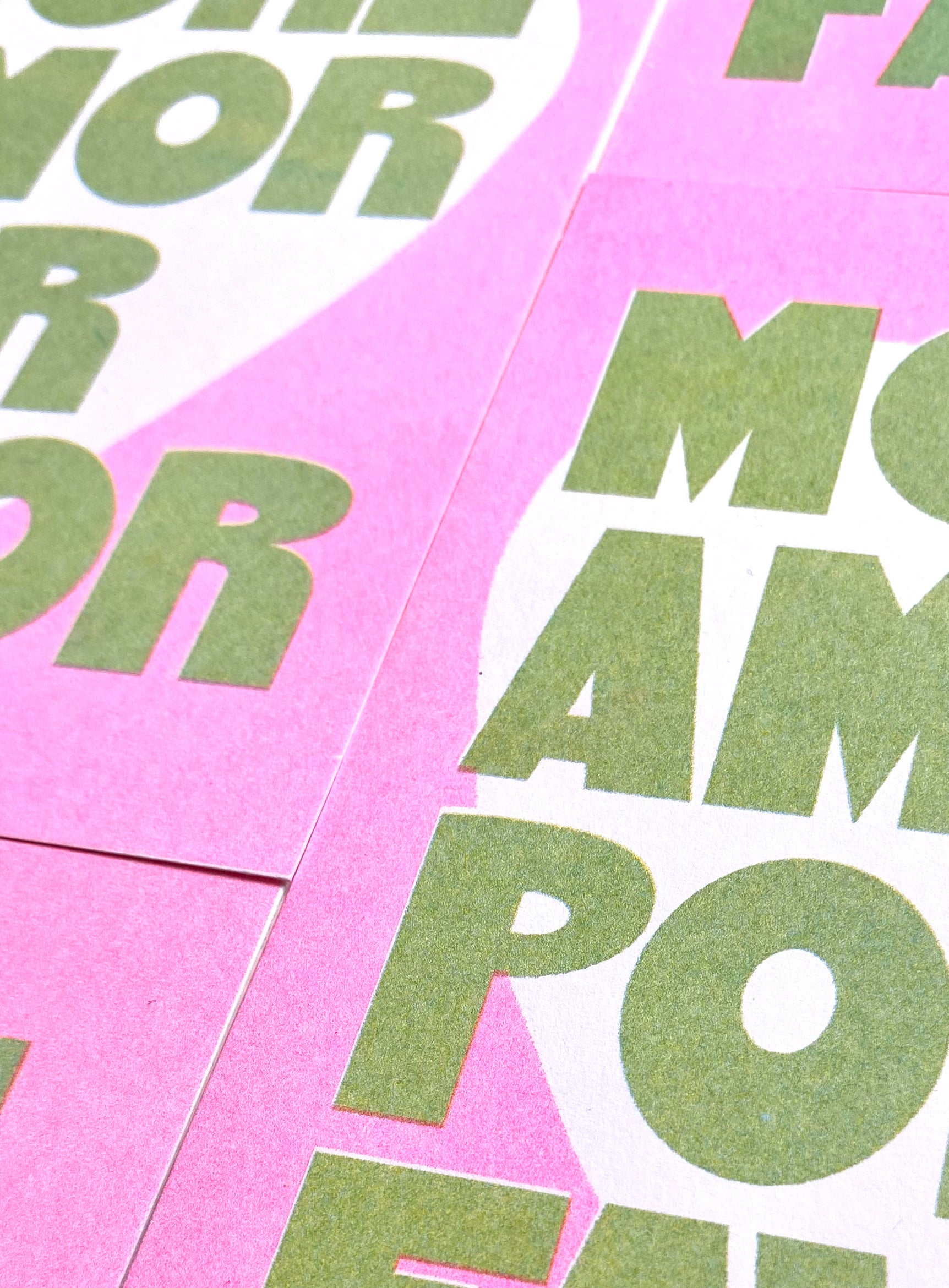Riso More amor – Ilustración original de Laura Ortiz | Leopardo Leopardi Barcelona