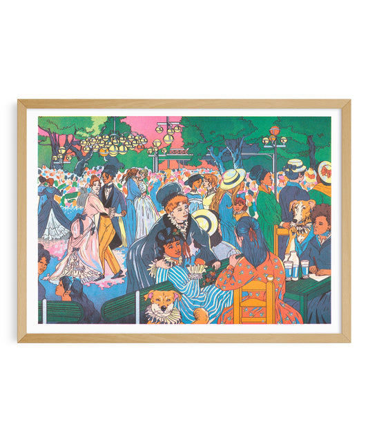 CONTRERAS Maria Jesus – Bal du Moulin de la galette, Auguste Renoir (Musée d’Orsay)