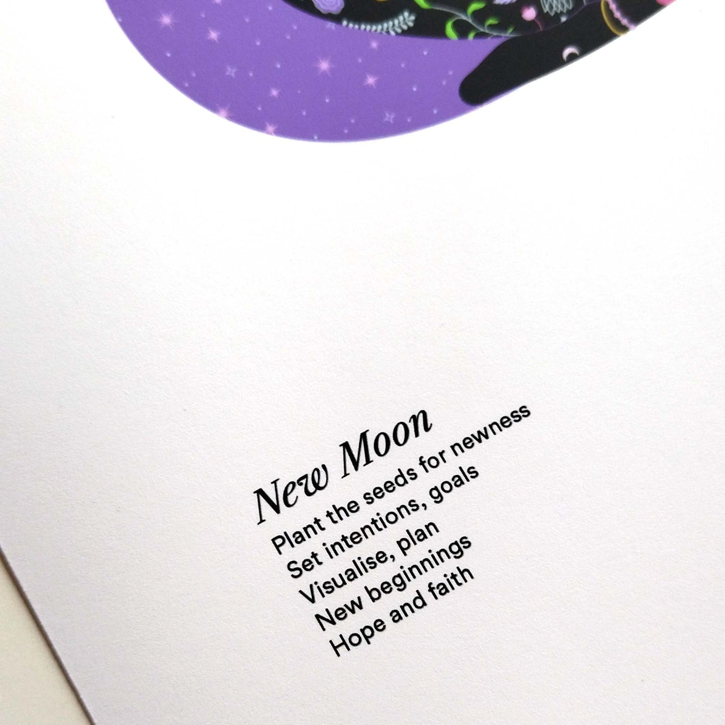 New Moon Energy Art Print