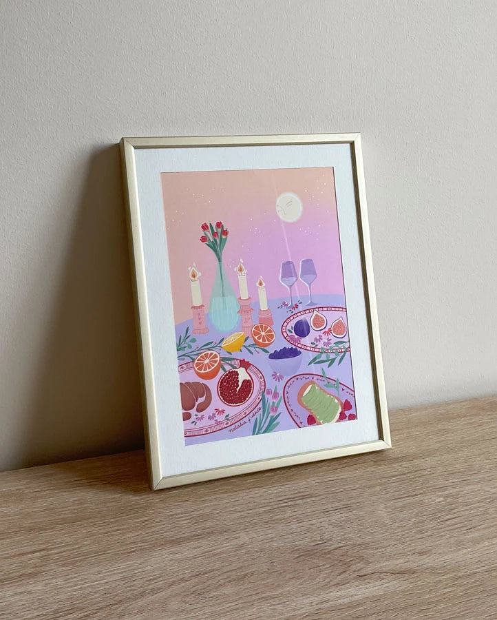 ilustración primavera mini a5
