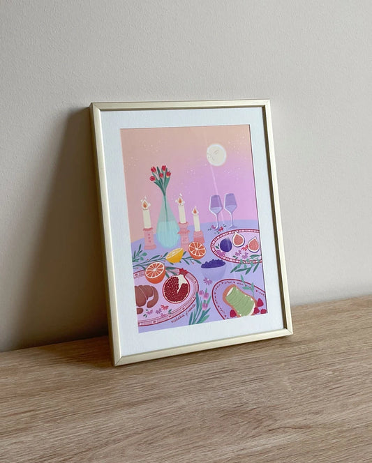 ilustración primavera mini a5