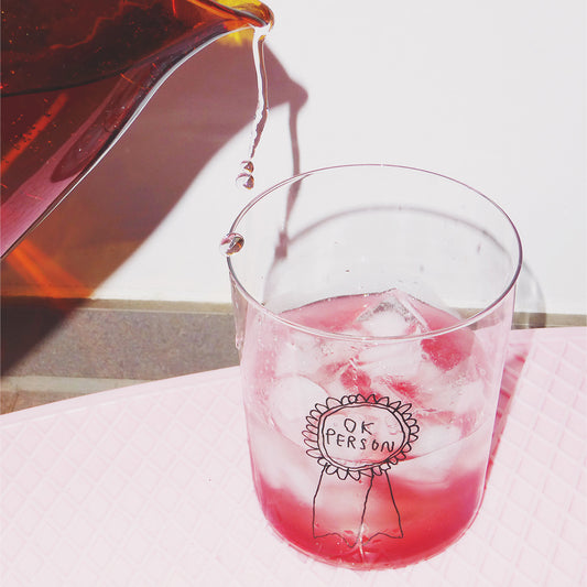 vaso grande ok person