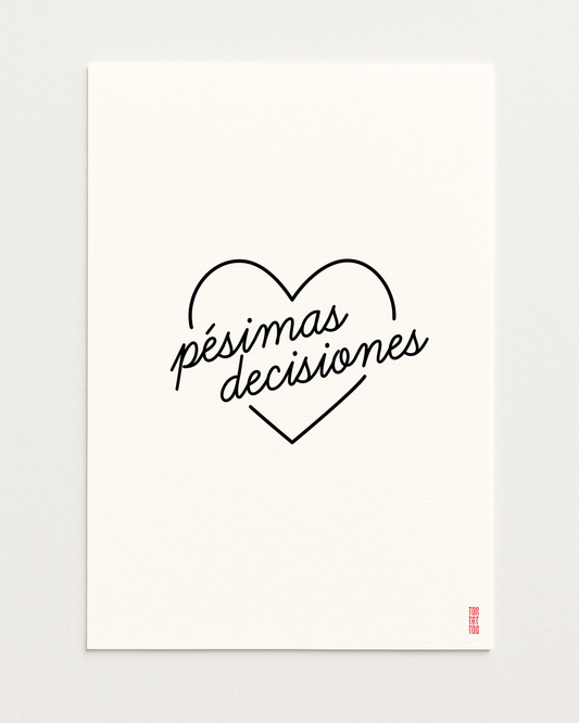 ilustracion pesimas decisiones