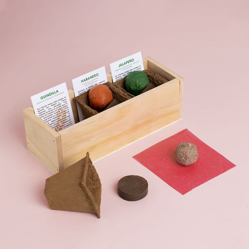 Kit Autocultivo Picantes (guindilla, habanero y jalapeño)