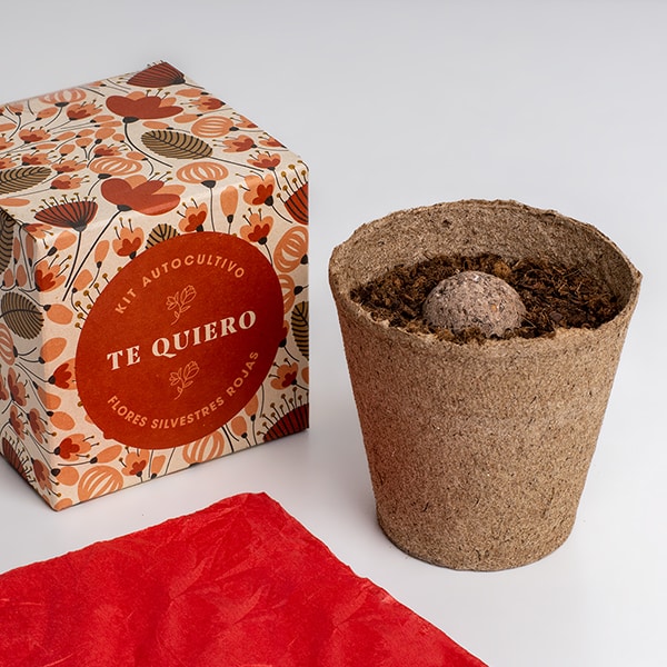 Kit autocultivo díselo con flores (Te quiero)
