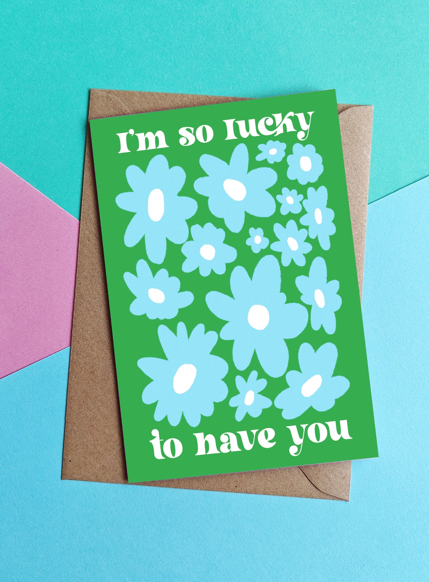 Tarjeta So Lucky – Ilustración original de Laura Ortiz | Leopardo Leopardi Barcelona