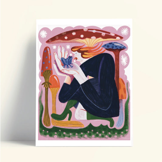 Sapo – ilustración original de Istriceillustra | Leopardo Leopardi Barcelona