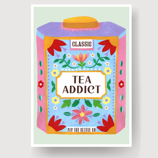 ilustracion tea addict