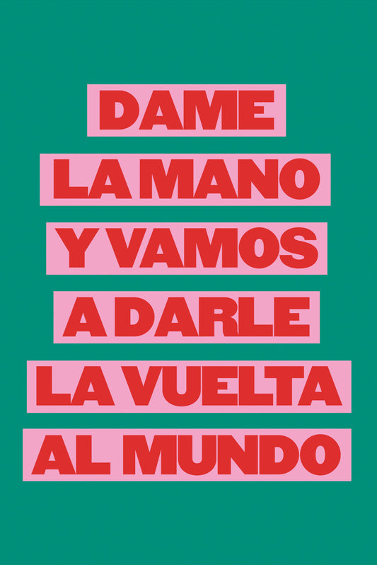 Vuelta al mundo – Ilustración original de Laura Ortiz | Leopardo Leopardi Barcelona