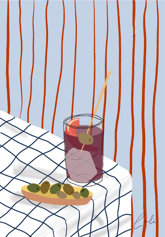 night and day illustration