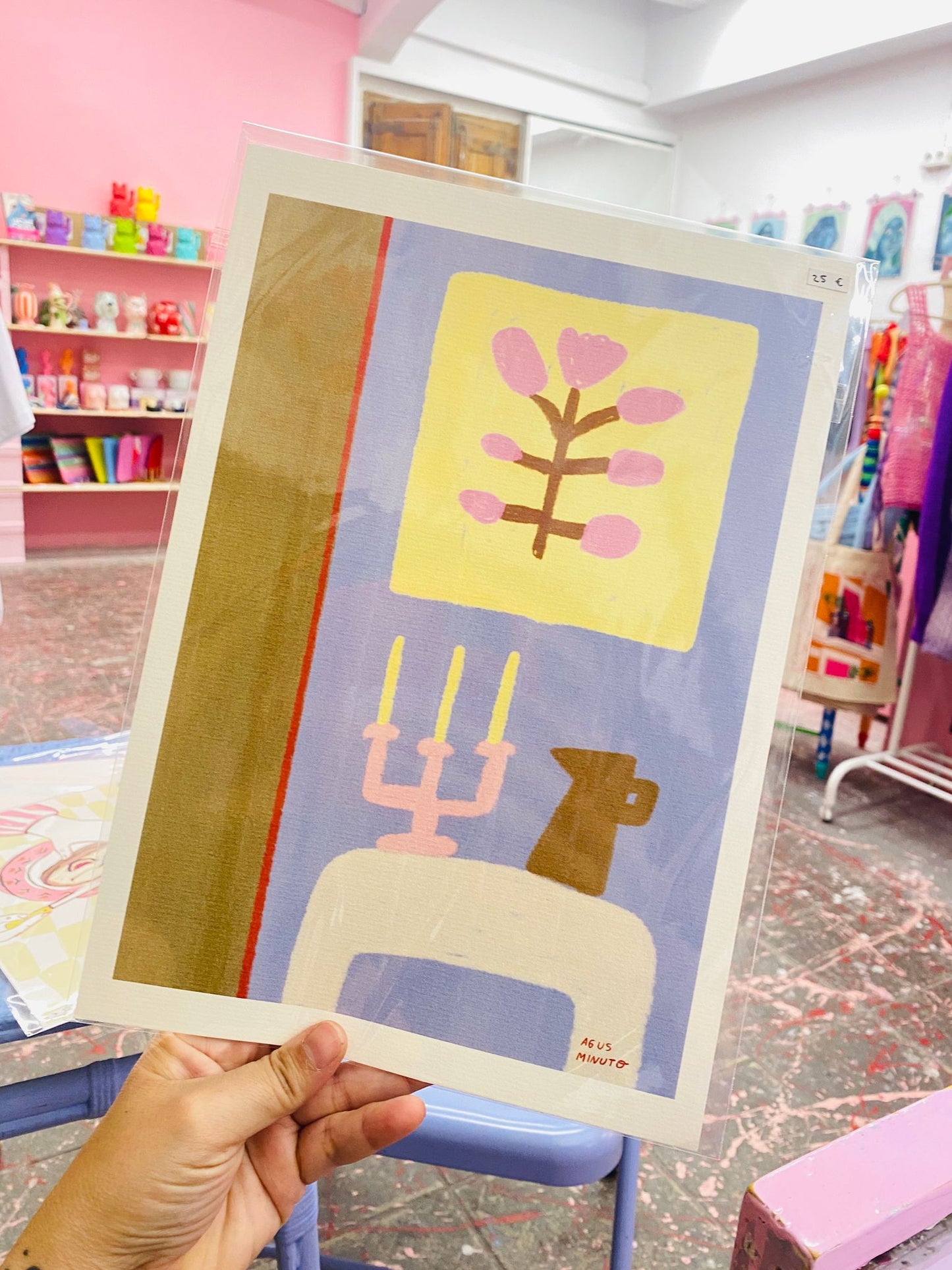 Impressió d'art Lloradita