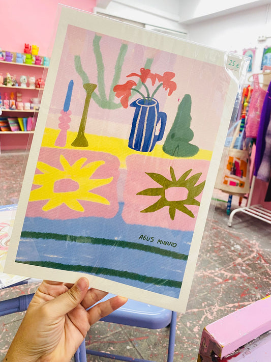 Impressió d'art Lloradita