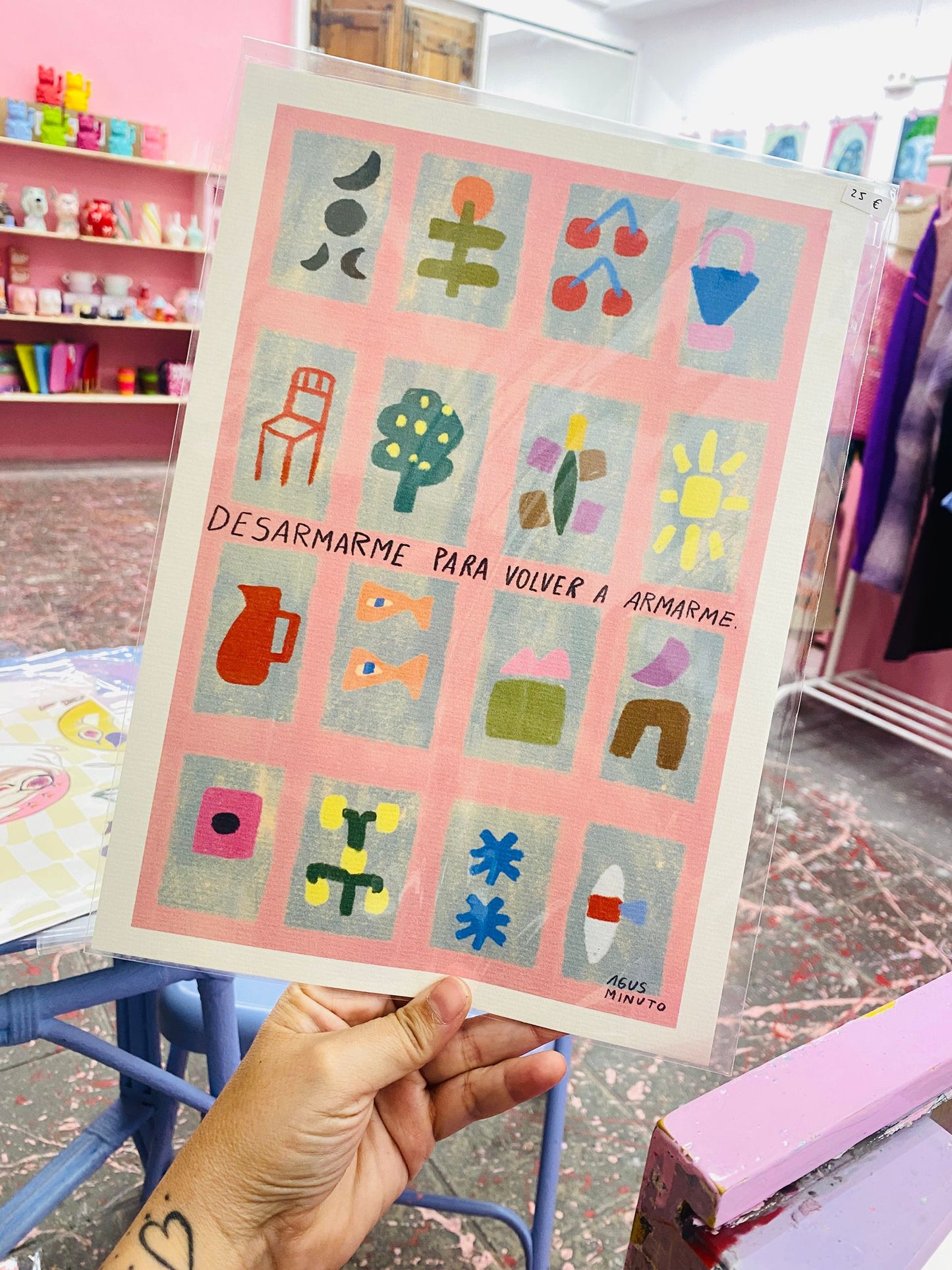 Impressió d'art Lloradita