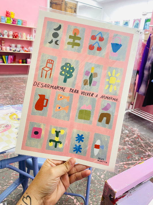 Impressió d'art Lloradita