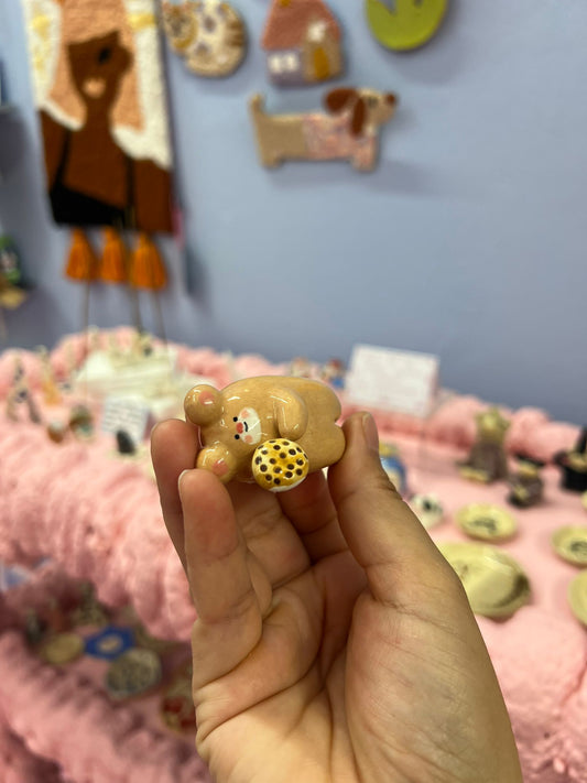 miniatura oso cookie