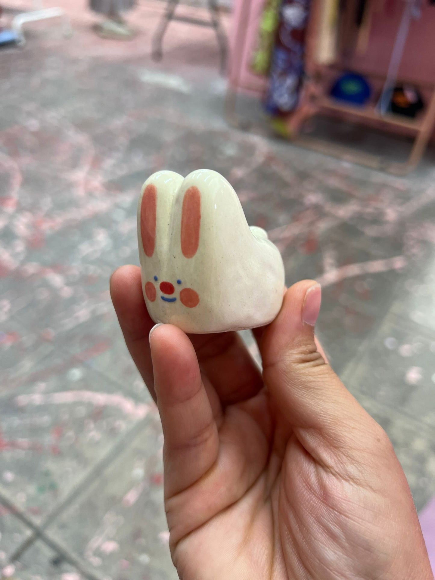 miniatura conejo gordo