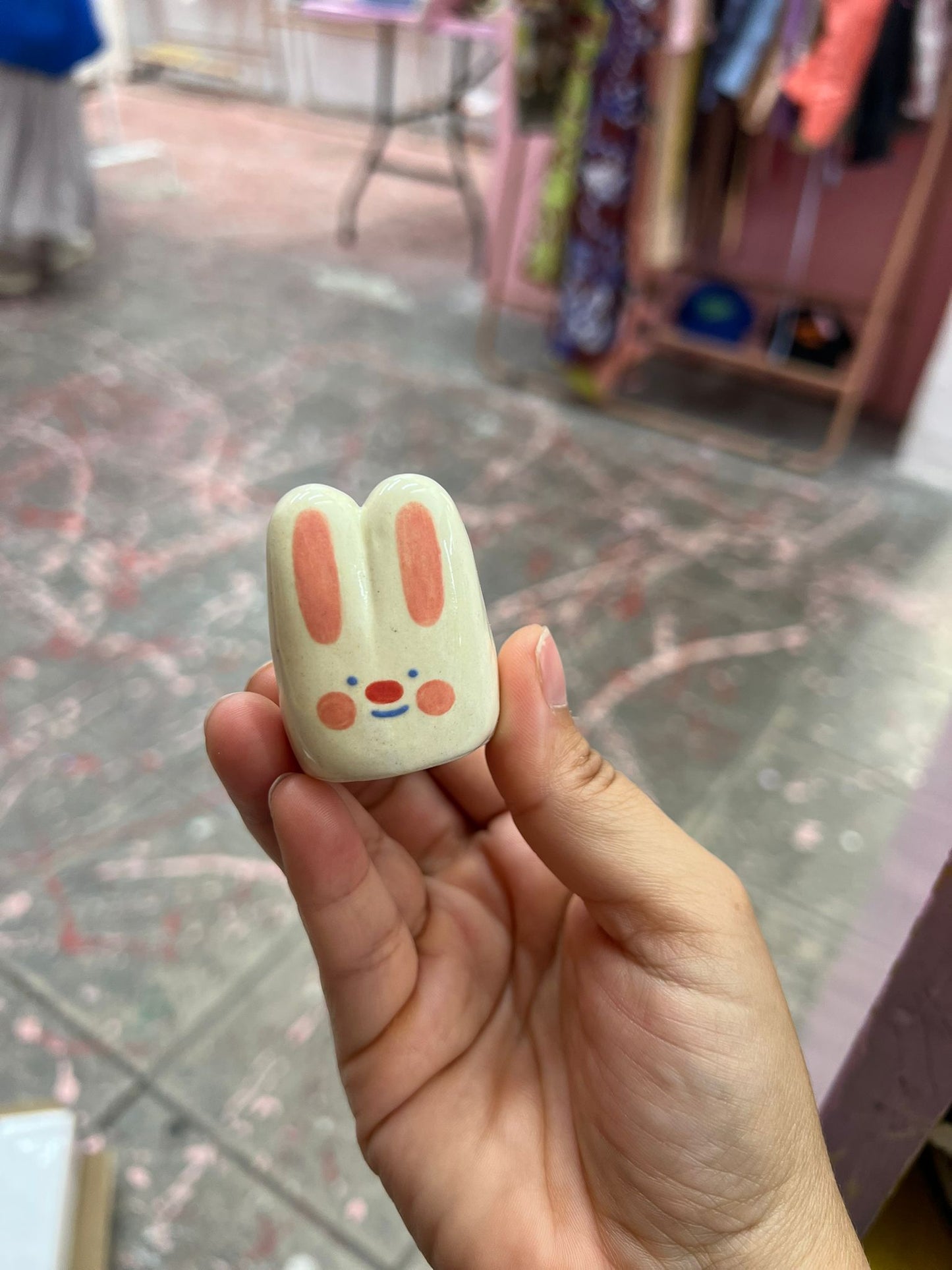 miniatura conejo gordo