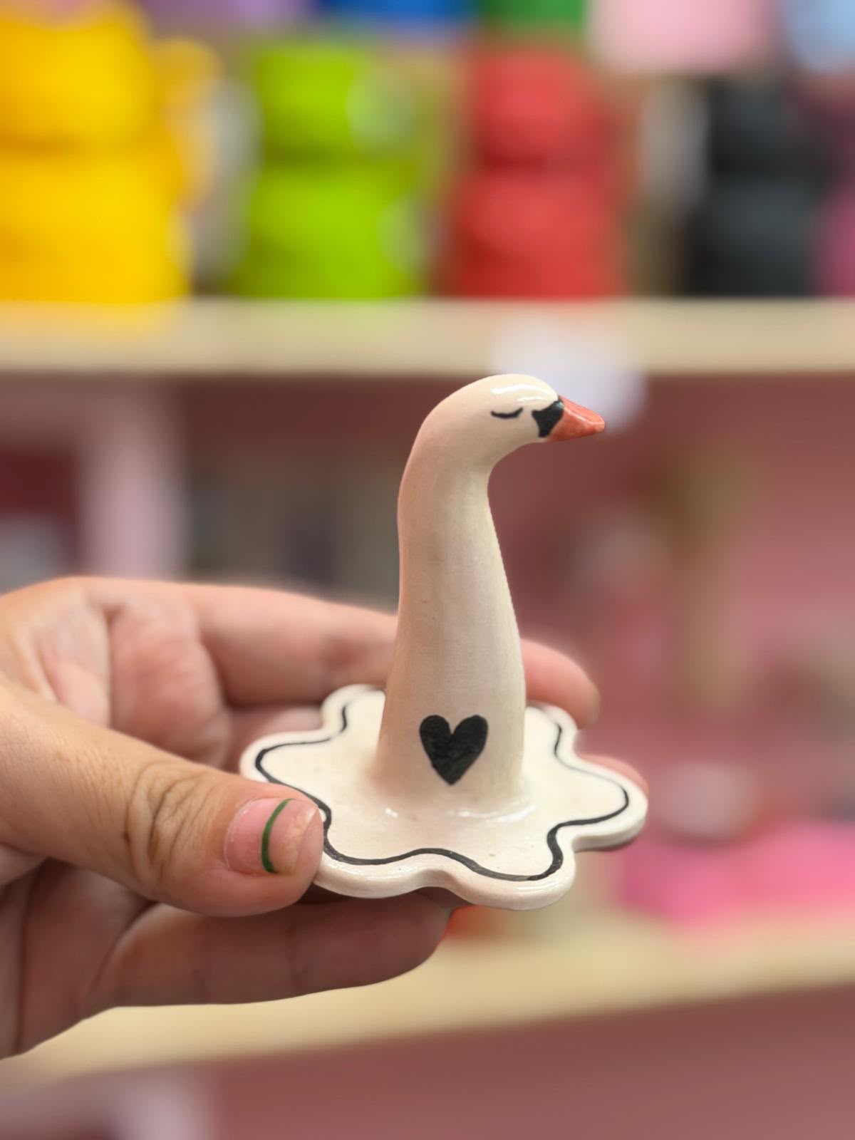 anillero cisne