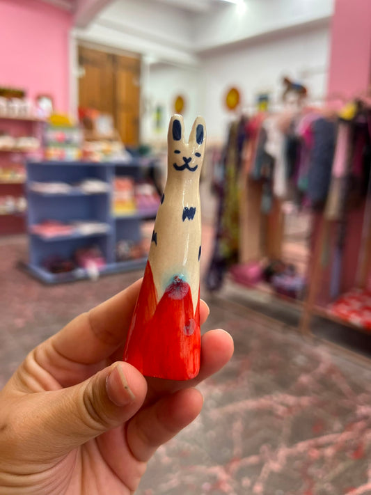 anillero perro rojo