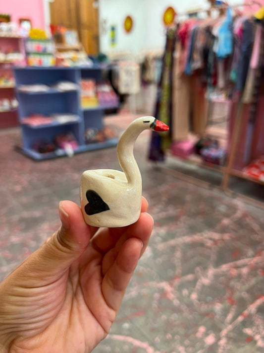 cisne para velitas