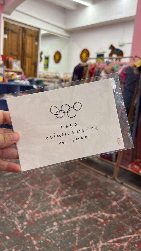 postal paso olimpicamente