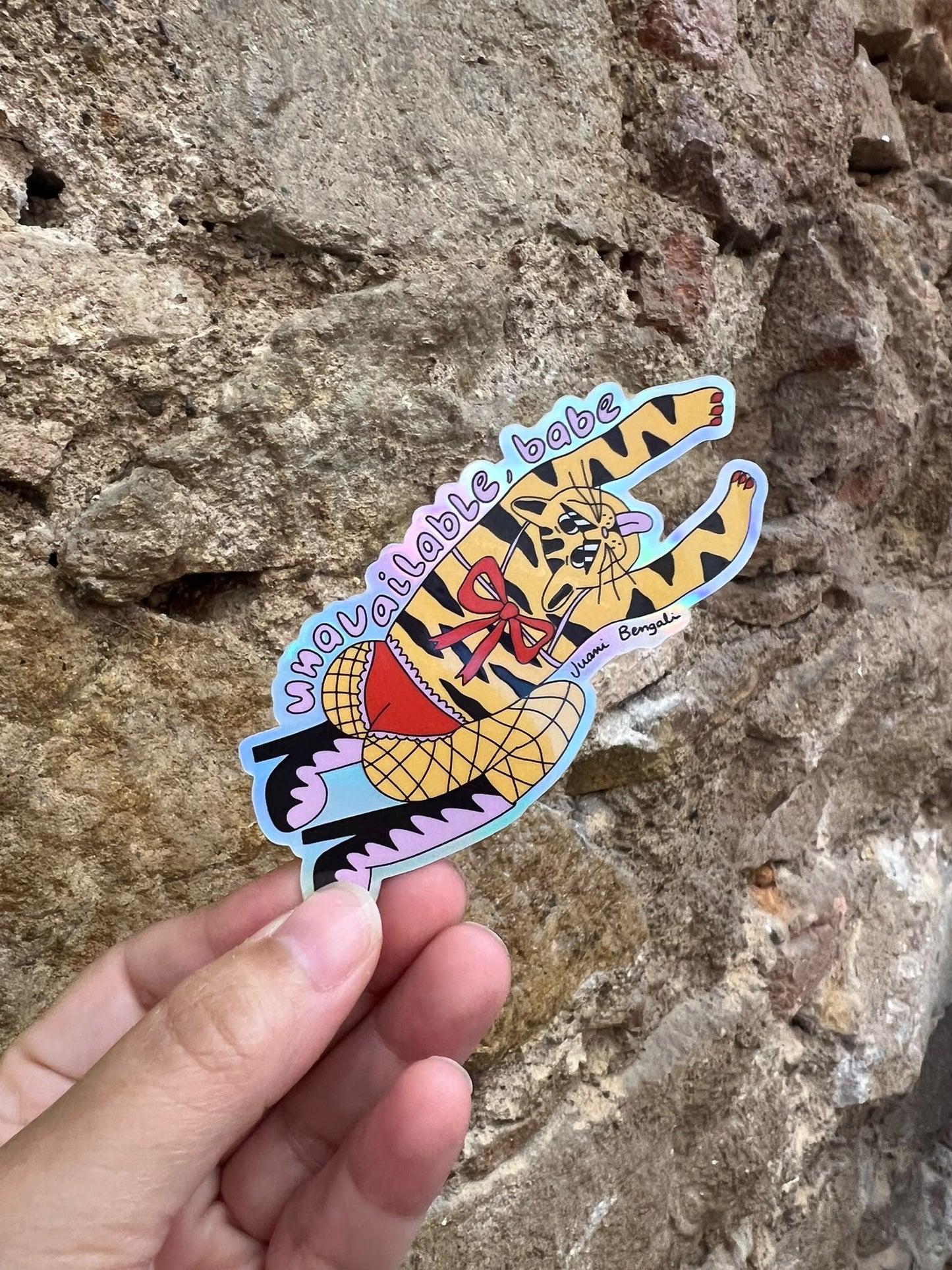 sticker unavailable, babe