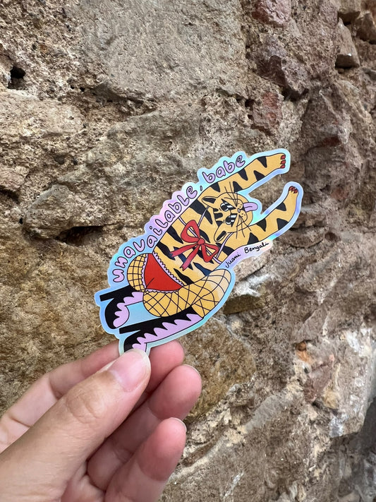 sticker unavailable, babe
