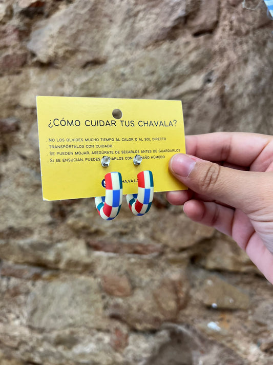 aros crema-colores