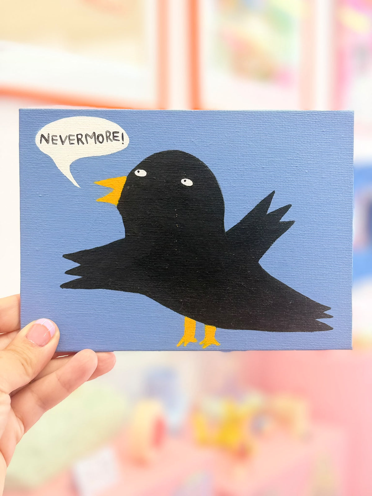 cuadro cuervo nevermore