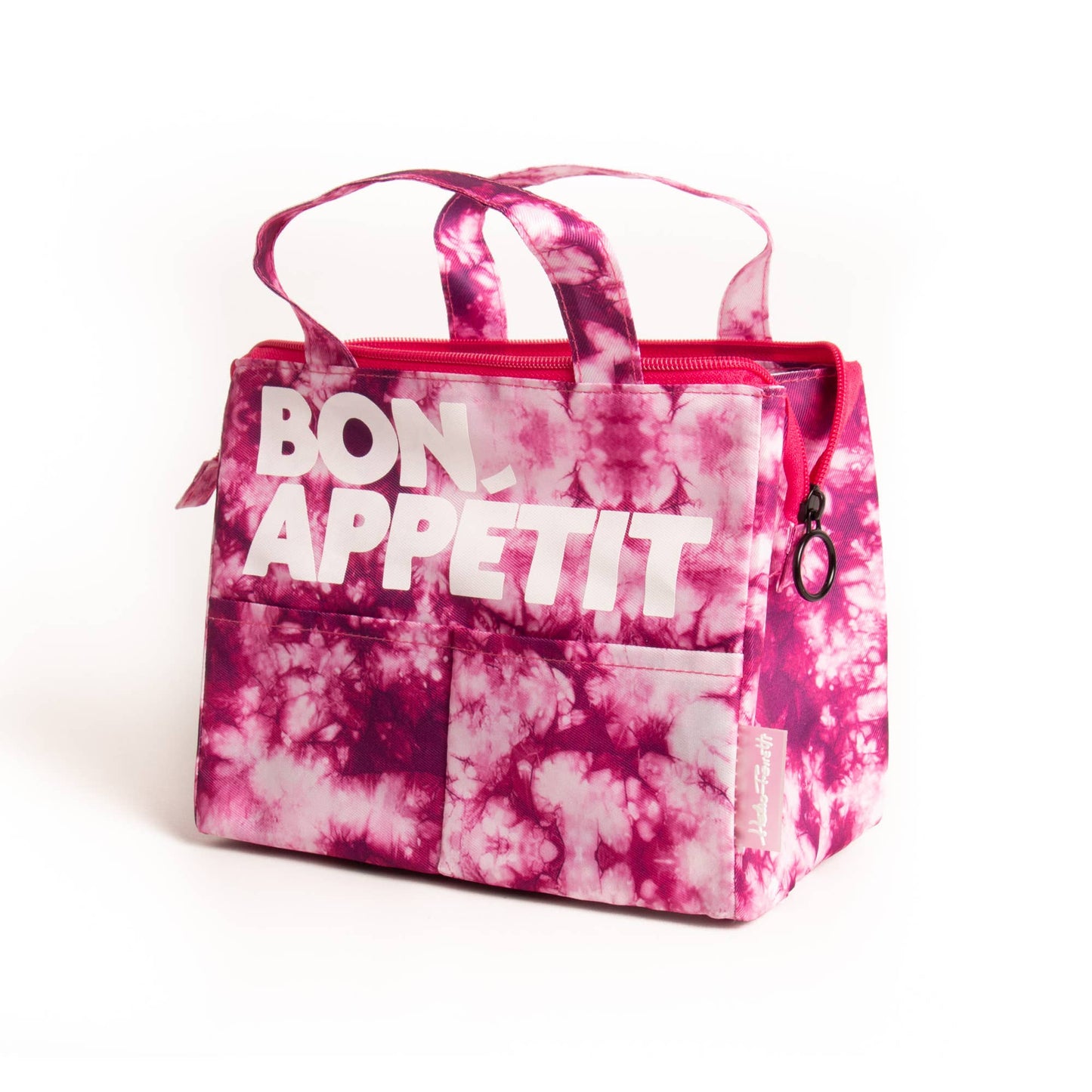 bolsa térmica para almuerzo tie dye rosa