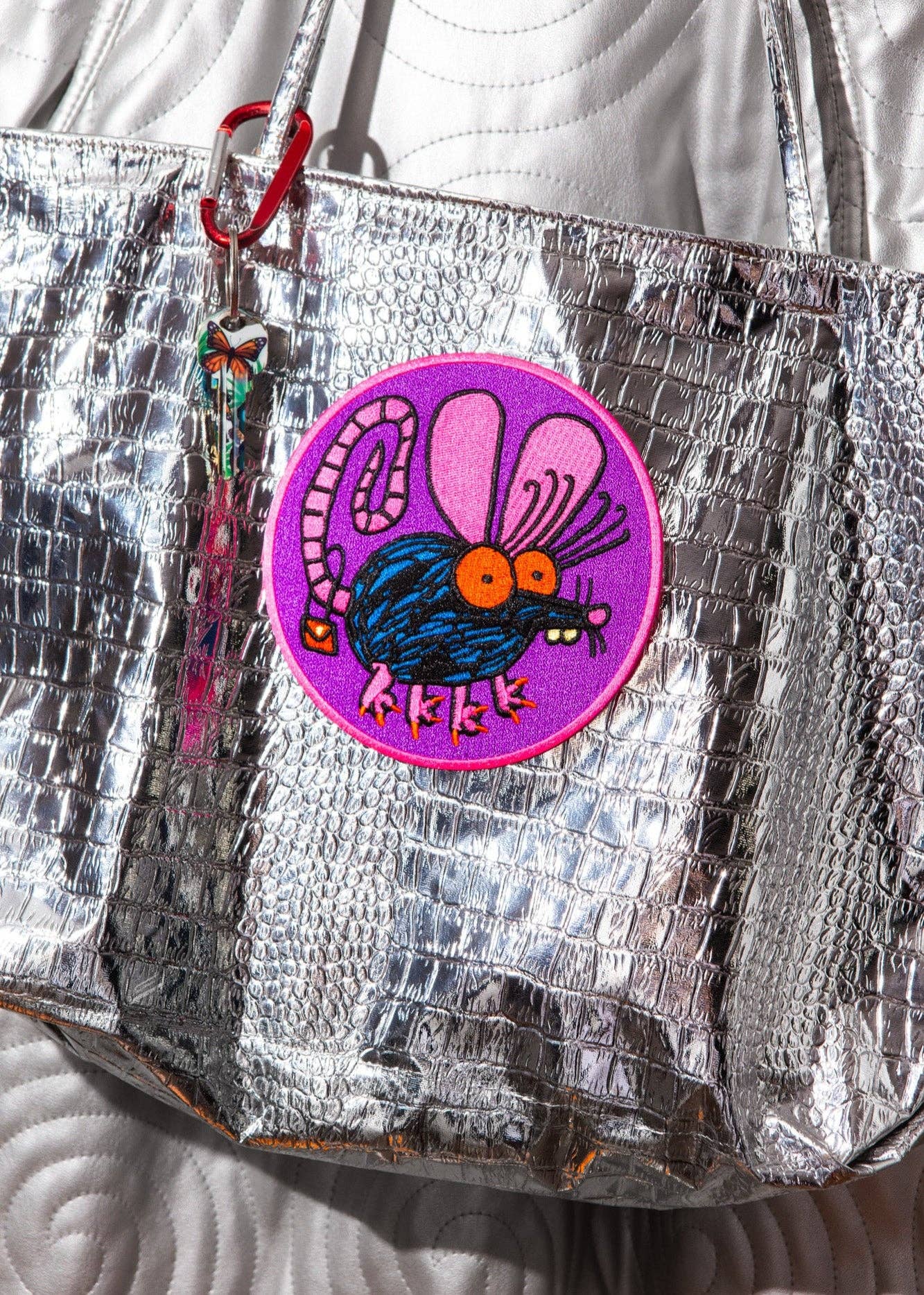 parche de rata elegante