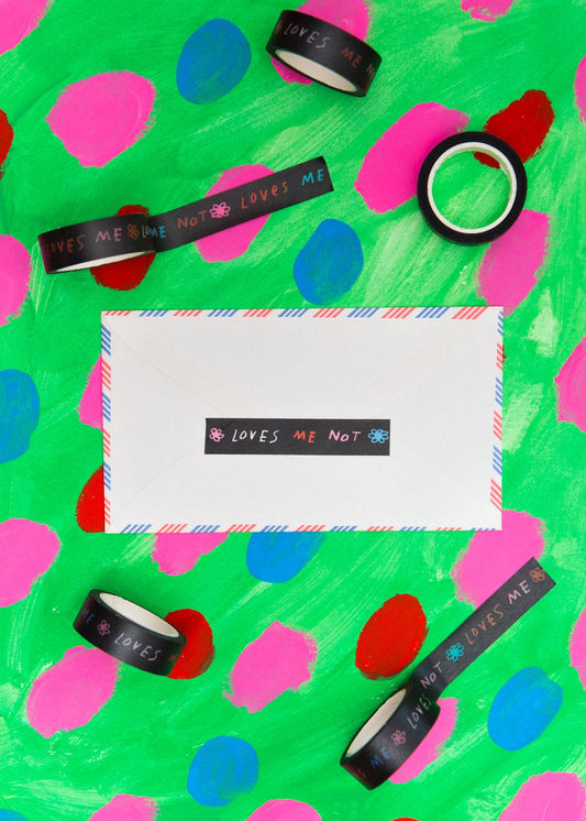 gentle thrills - Me ama, no washi tape