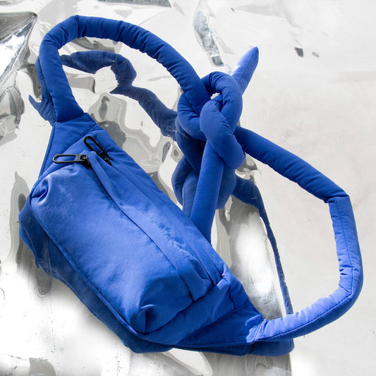 riñonera azul