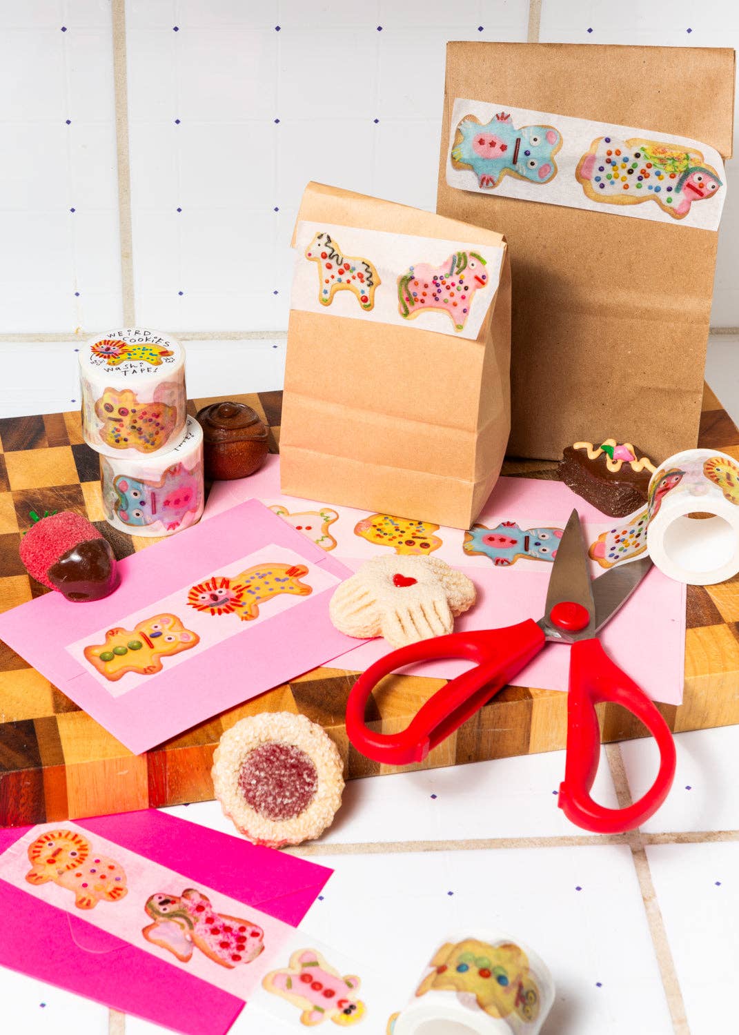 gentle thrills - Cinta washi de galletas raras