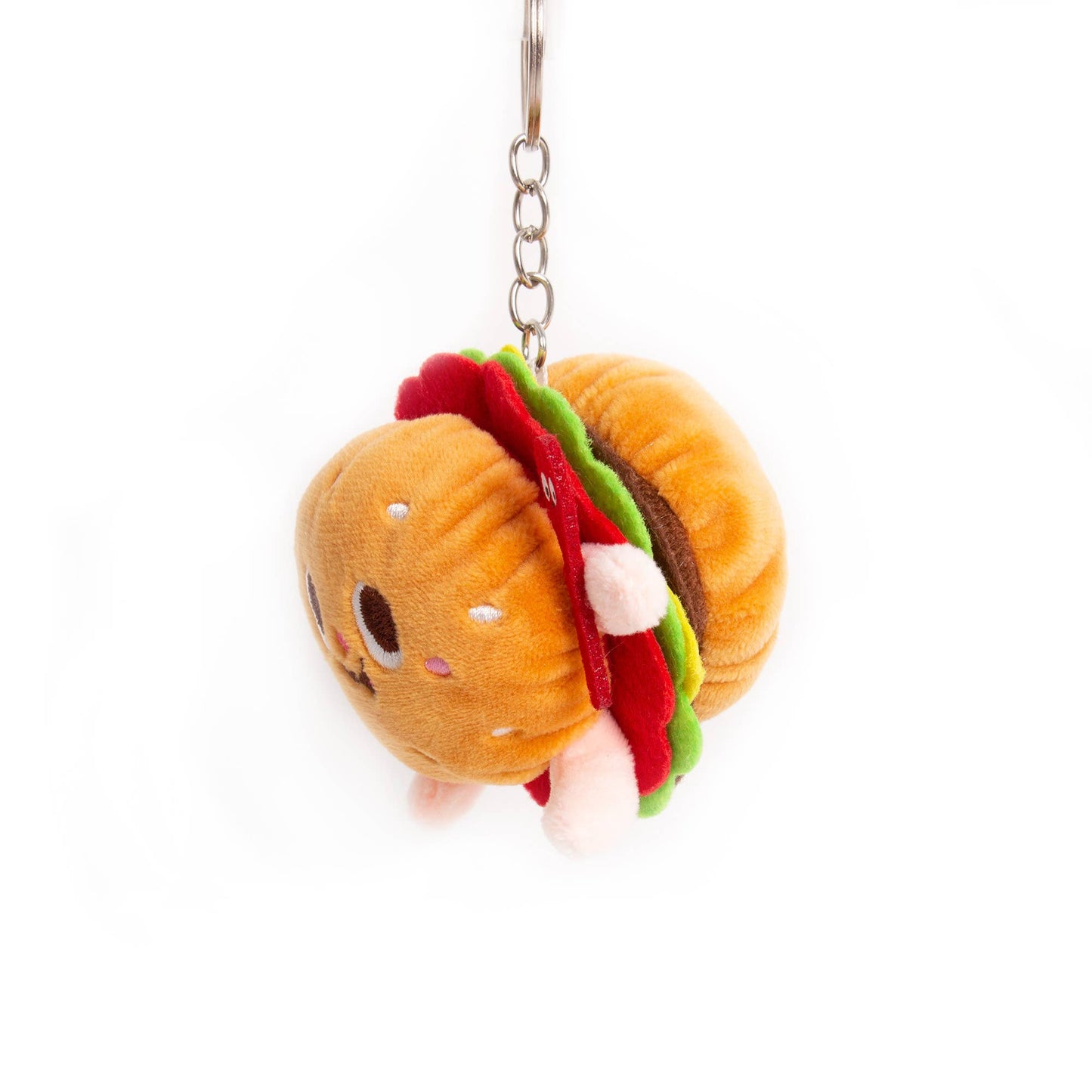 Helio Ferretti - LLAVERO DE PELUCHE HAMBURGUESA HF
