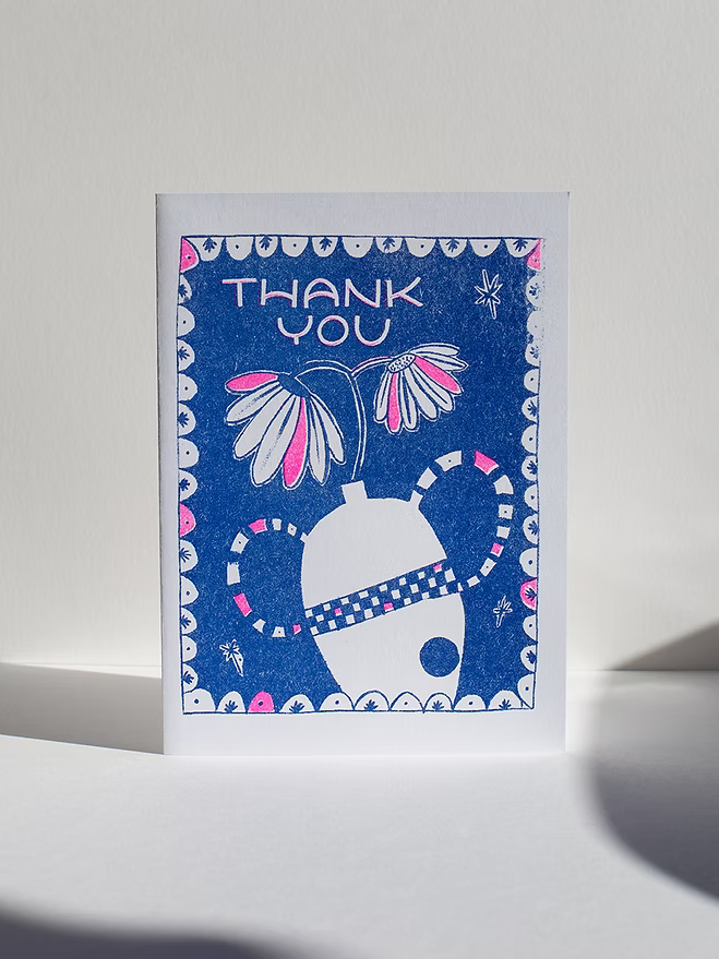 tarjeta thank you