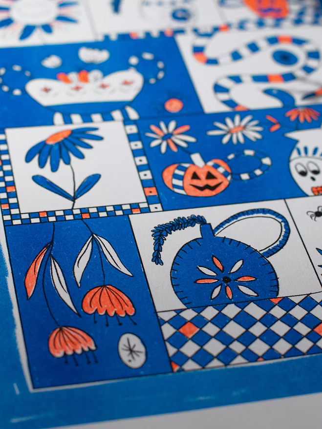 Impressió d'art Brujeria, serpientes y venenos