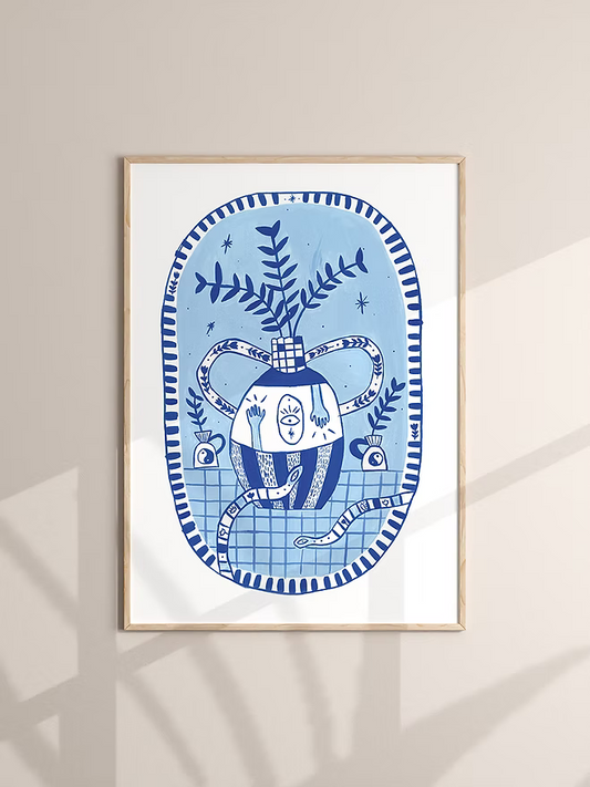 Witchcraft, Snakes and Poisons Art Print